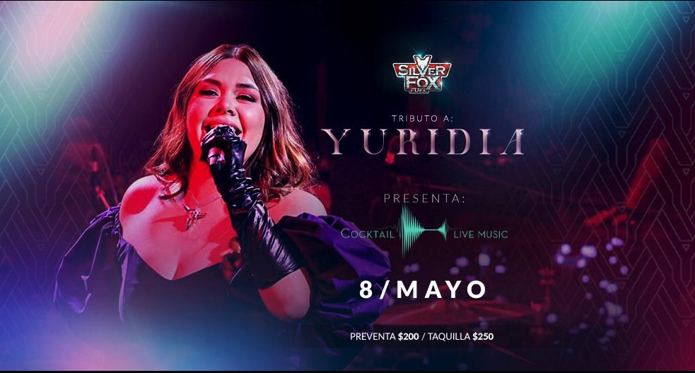 Tributo a Yuridia por Cocktail Live Music